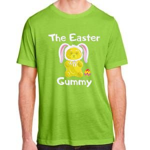 The Easter Gummy Bear Funny Easter Cute Yellow Adult ChromaSoft Performance T-Shirt