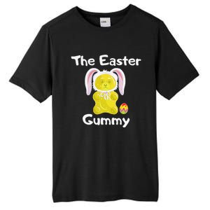 The Easter Gummy Bear Funny Easter Cute Yellow Tall Fusion ChromaSoft Performance T-Shirt