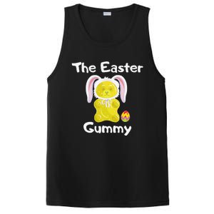 The Easter Gummy Bear Funny Easter Cute Yellow PosiCharge Competitor Tank