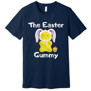 The Easter Gummy Bear Funny Easter Cute Yellow Premium T-Shirt