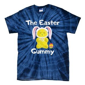 The Easter Gummy Bear Funny Easter Cute Yellow Tie-Dye T-Shirt