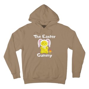 The Easter Gummy Bear Funny Easter Cute Yellow Hoodie