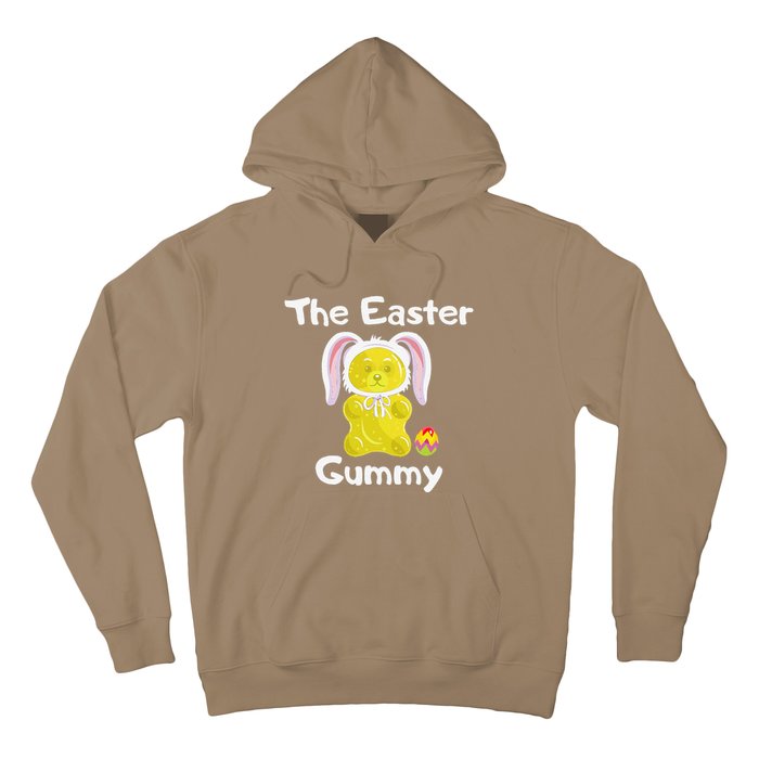 The Easter Gummy Bear Funny Easter Cute Yellow Hoodie