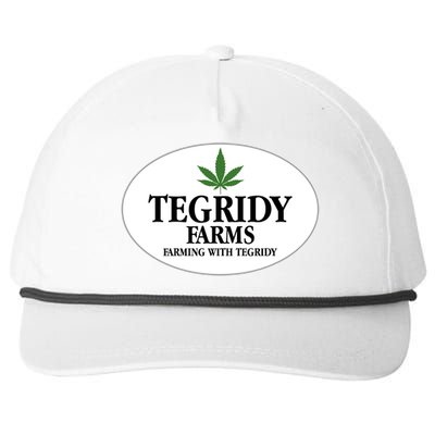 Tegridy Farms Snapback Five-Panel Rope Hat