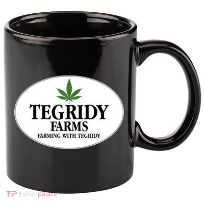 Tegridy Farms 11oz C Handle Ceramic Mug