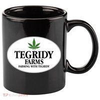 Tegridy Farms 11oz C Handle Ceramic Mug