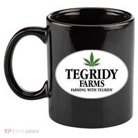 Tegridy Farms 11oz C Handle Ceramic Mug