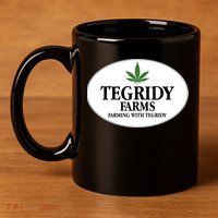 Tegridy Farms 11oz C Handle Ceramic Mug