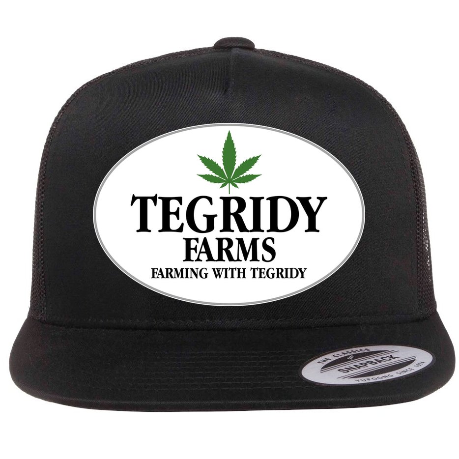 Tegridy Farms Flat Bill Trucker Hat