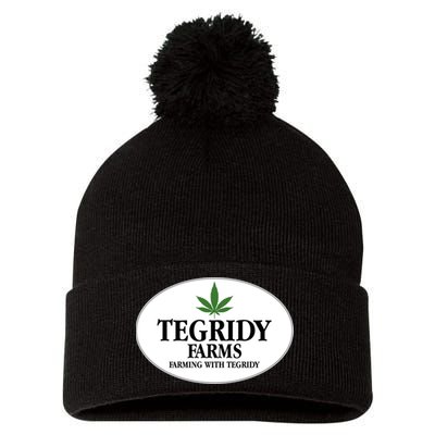 Tegridy Farms Pom Pom 12in Knit Beanie