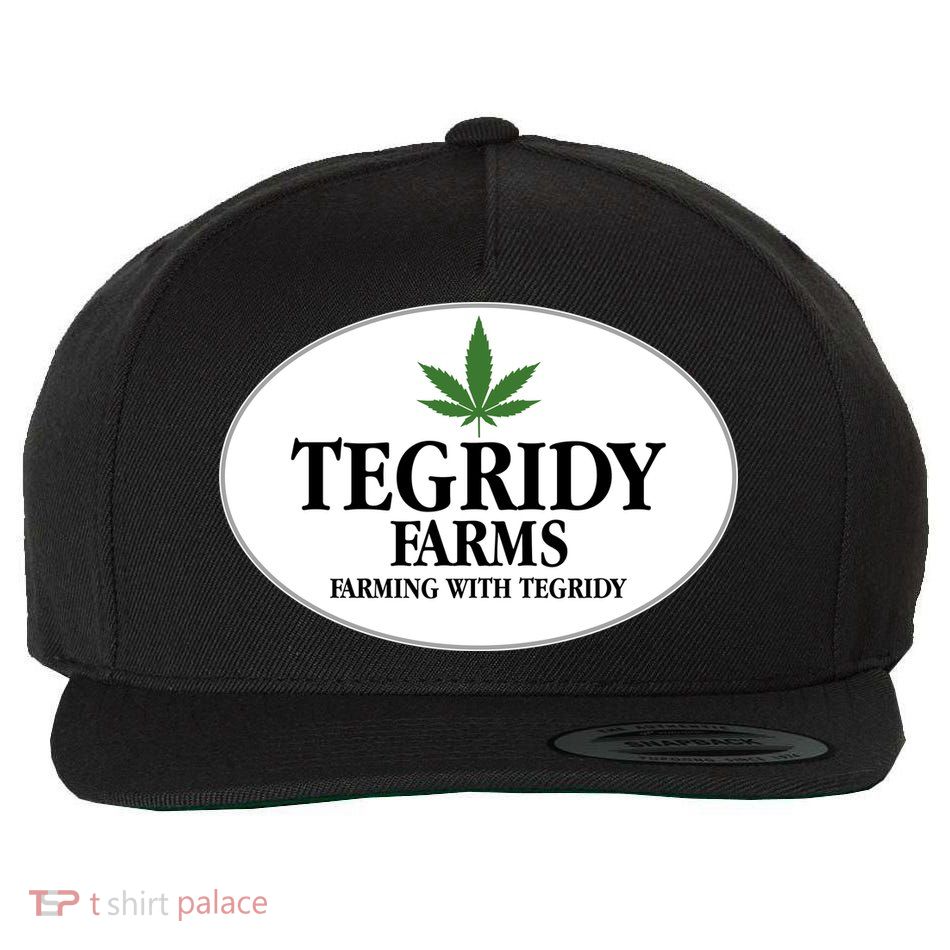 Tegridy Farms Wool Snapback Cap
