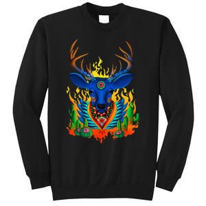 Third Eye Huichol Deer Sweatshirt