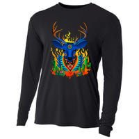 Third Eye Huichol Deer Cooling Performance Long Sleeve Crew