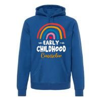 Teacher Early Hood Counselor Preschool Head Start Crew Cool Gift Premium Hoodie