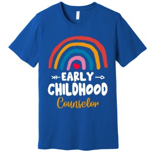 Teacher Early Hood Counselor Preschool Head Start Crew Cool Gift Premium T-Shirt