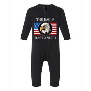 The Eagle Has Landed Infant Fleece One Piece