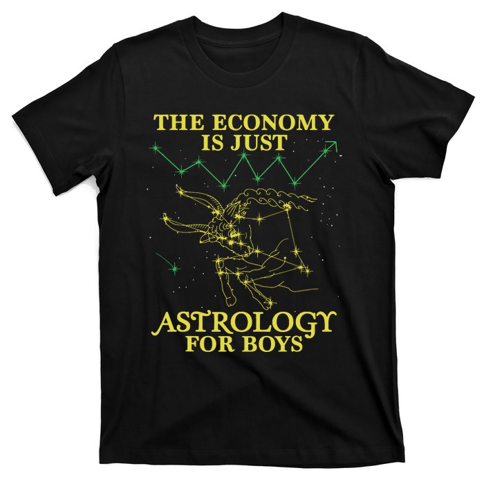 The Economy Is Just Astrology For Boy T-Shirt