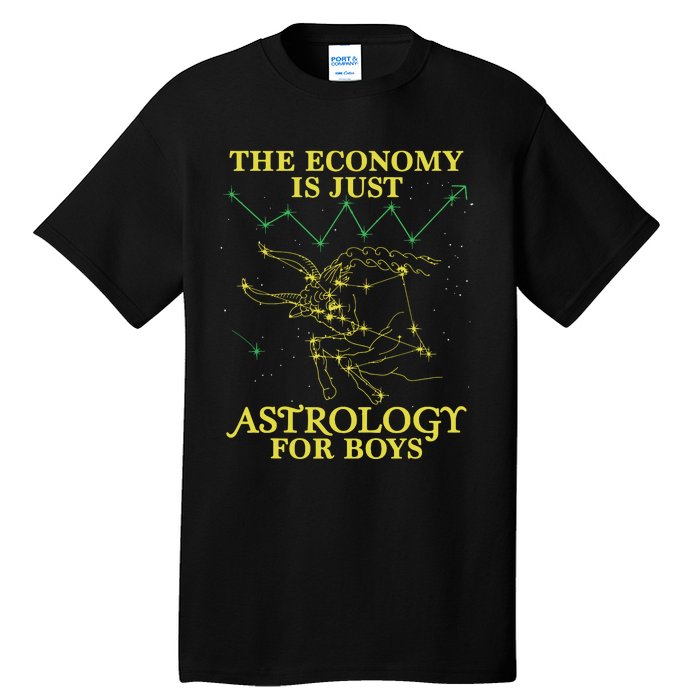 The Economy Is Just Astrology For Boy Tall T-Shirt