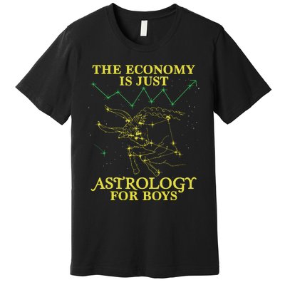 The Economy Is Just Astrology For Boy Premium T-Shirt