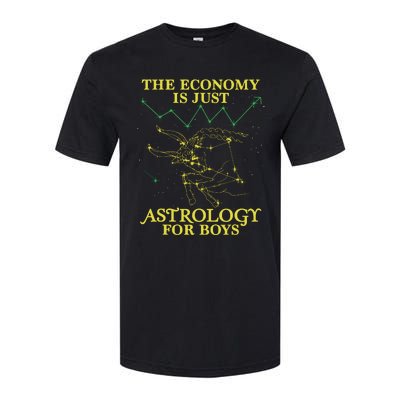 The Economy Is Just Astrology For Boy Softstyle® CVC T-Shirt