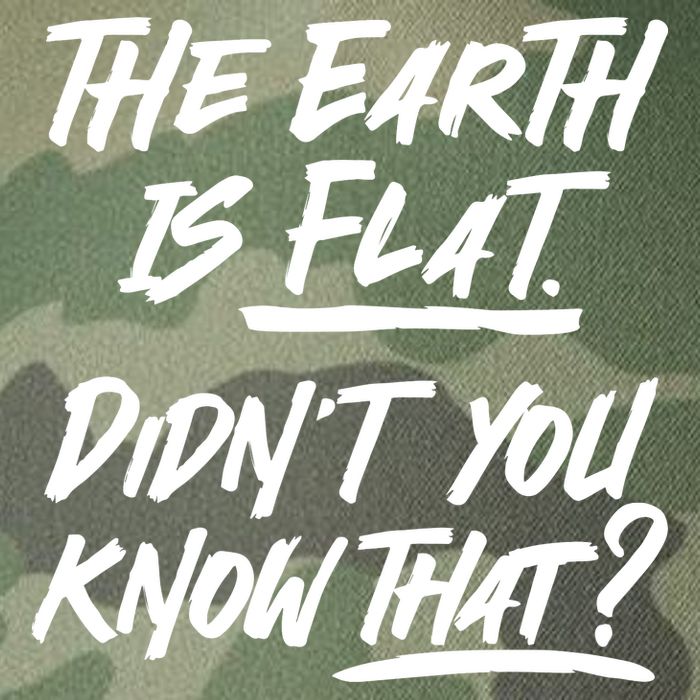 The Earth Is Flat Didnt You Know That Legacy Tie Dye Trucker Hat
