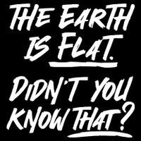 The Earth Is Flat Didnt You Know That 16 in Basic Backpack