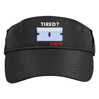 Tired End It New Adult Drive Performance Visor