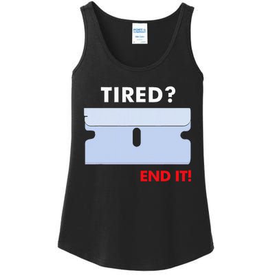 Tired End It New Ladies Essential Tank