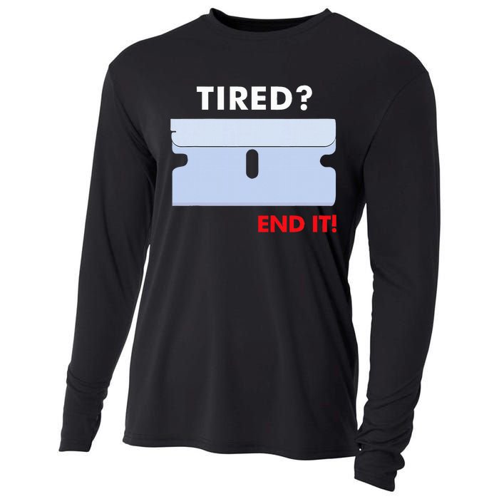 Tired End It New Cooling Performance Long Sleeve Crew