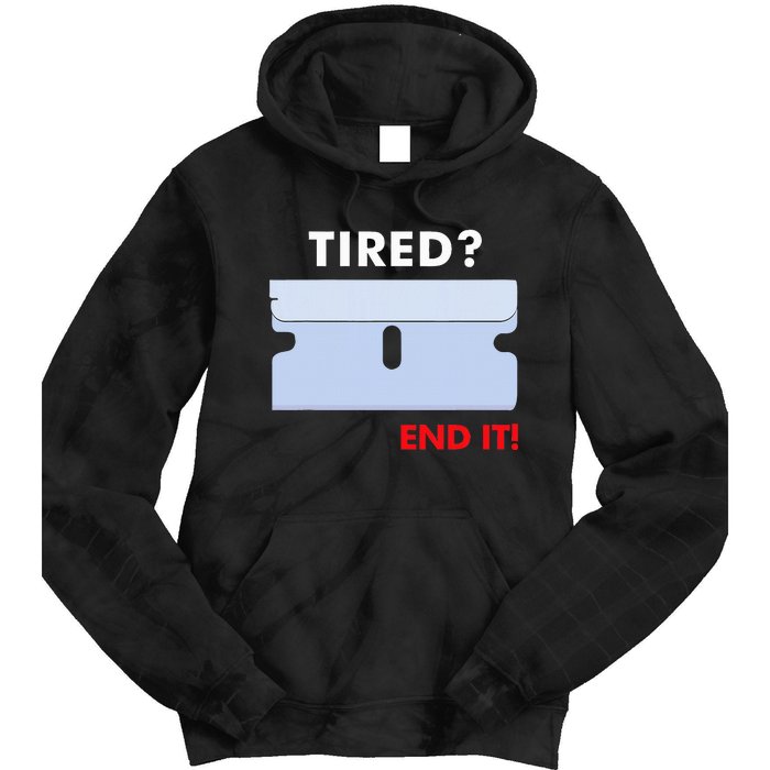 Tired End It New Tie Dye Hoodie