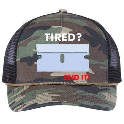 Tired End It New Retro Rope Trucker Hat Cap