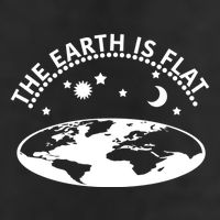 The Earth Is Flat Gift 11oz C Handle Ceramic Mug