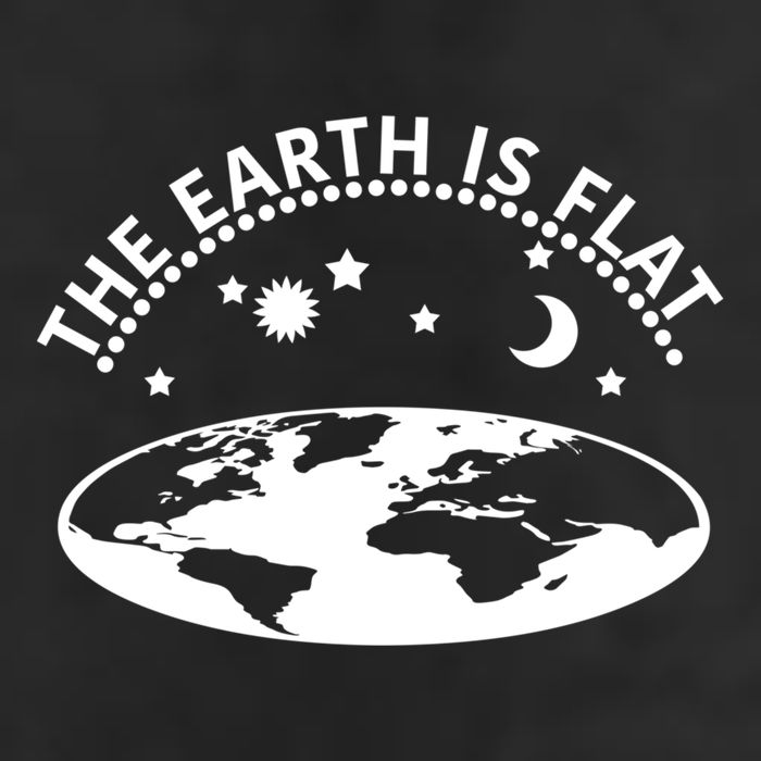 The Earth Is Flat Gift 11oz C Handle Ceramic Mug