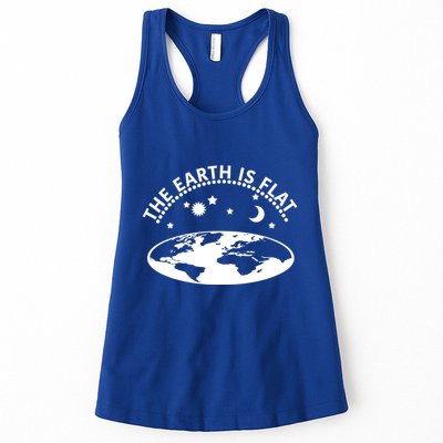 The Earth Is Flat Gift Womens Tank Top