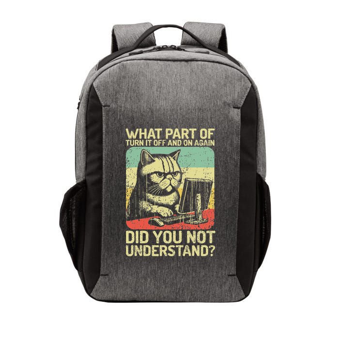 Tech Engineer I Turn Off And On Again I Computer It Guy Vector Backpack