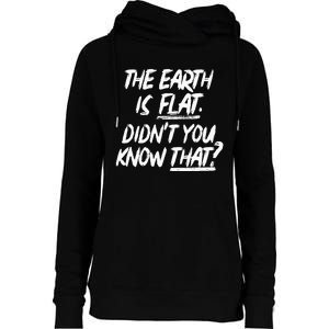 The Earth Is Flat DidnT You Know That Yoongi Flat Earth Womens Funnel Neck Pullover Hood