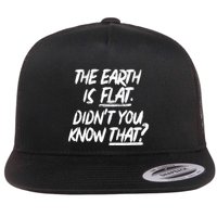 The Earth Is Flat DidnT You Know That Yoongi Flat Earth Flat Bill Trucker Hat