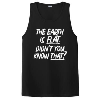 The Earth Is Flat DidnT You Know That Yoongi Flat Earth PosiCharge Competitor Tank