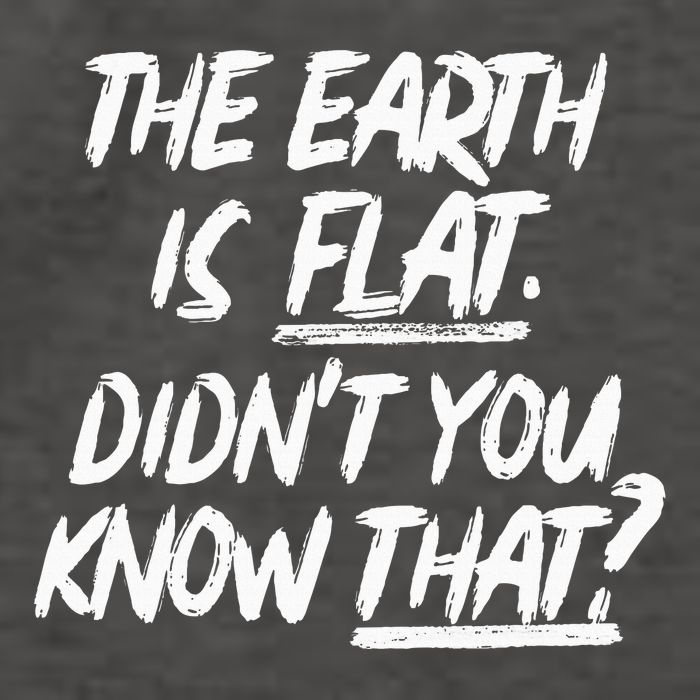 The Earth Is Flat DidnT You Know That Yoongi Flat Earth Vector Backpack