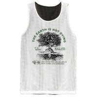 The Earth Is Not Dying It Is Being Killed Mesh Reversible Basketball Jersey Tank