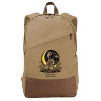Third Eye Kingdom Do No Harm Take No Shit Cotton Canvas Backpack