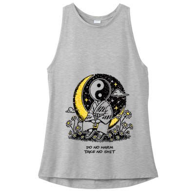 Third Eye Kingdom Do No Harm Take No Shit Ladies PosiCharge Tri-Blend Wicking Tank