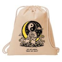 Third Eye Kingdom Do No Harm Take No Shit Drawstring Bag