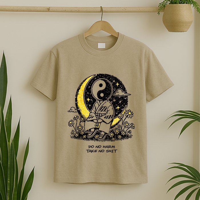 Third Eye Kingdom Do No Harm Take No Shit T-Shirt
