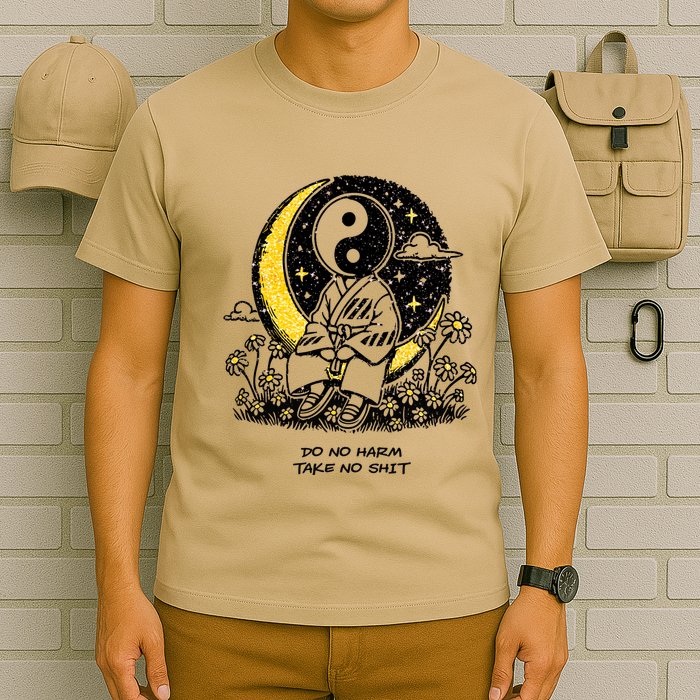 Third Eye Kingdom Do No Harm Take No Shit T-Shirt