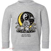 Third Eye Kingdom Do No Harm Take No Shit Toddler Sweatshirt