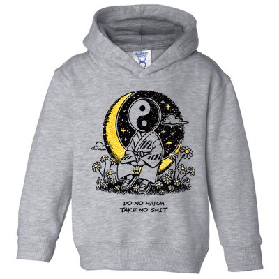 Third Eye Kingdom Do No Harm Take No Shit Toddler Hoodie