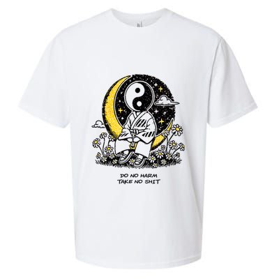 Third Eye Kingdom Do No Harm Take No Shit Sueded Cloud Jersey T-Shirt