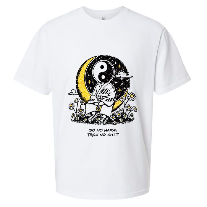 Third Eye Kingdom Do No Harm Take No Shit Sueded Cloud Jersey T-Shirt