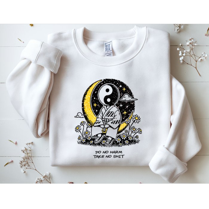 Third Eye Kingdom Do No Harm Take No Shit Sweatshirt